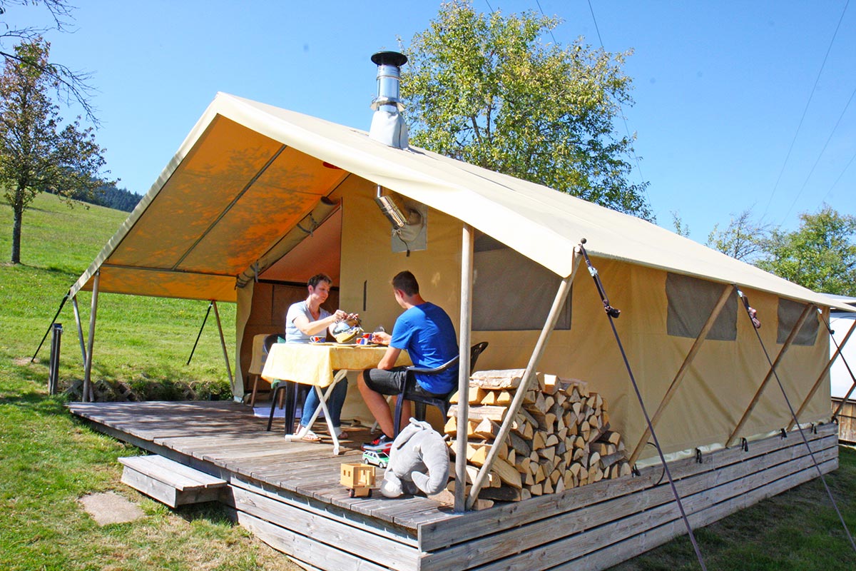 Schwarzwaldtent | Camping Zwarte Woud Simonswald Duitsland